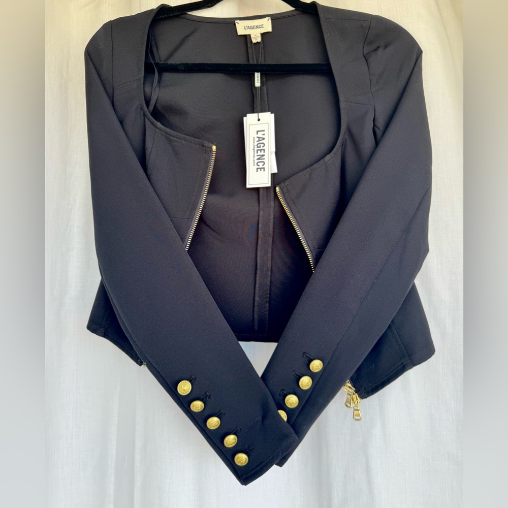 L’AGENCE Ainslee Scoop Neck Corset Top – NWT | Size 00 - Picture 6 of 10